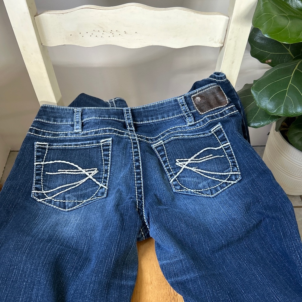Silver jeans